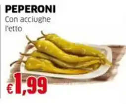 Mercati Alimentari Peperoni con acciughe offerta