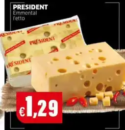 Mercati Alimentari President Emmenthal offerta