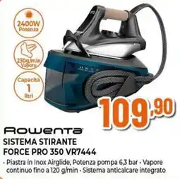 Expert Rowenta sistema stirante force pro 350 offerta