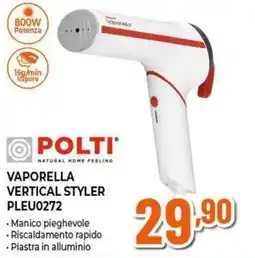 Expert Polti Vaporella Vertical Styler offerta