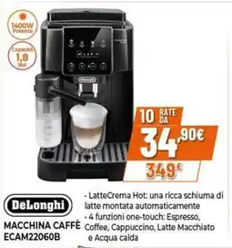Expert DeLonghi macchina caffè offerta