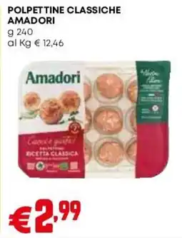 Pam Polpettine classiche Amadori offerta