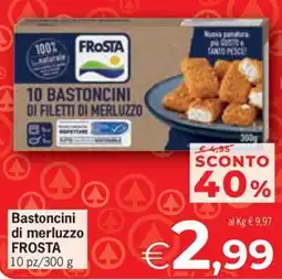 Eurospar Bastoncini di merluzzo FROSTA offerta