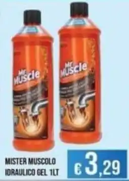 Azzurro Convenienza Mr Muscle idraulico gel offerta