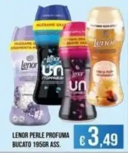 Azzurro Convenienza Lenor perle profuma bucato offerta