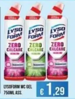 Azzurro Convenienza Lysoform wc gel zero calcare offerta