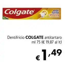 Maxi Supermercati Dentifricio COLGATE antitartaro offerta
