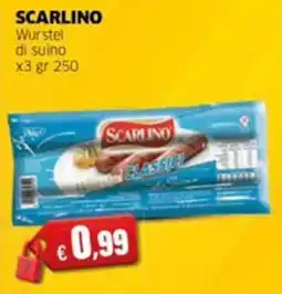 Mercati Alimentari Scarlino wurstel di suino classici offerta