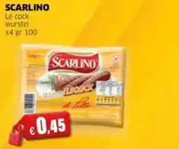 Mercati Alimentari Scarlino le cock wurstel offerta