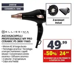 Comet Asciugacapelli professionale my pro ceramic p5 offerta