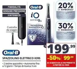 Comet Oral-B Spazzolino Elettrico IO9S offerta