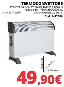 Brico Io Master termoconvettore offerta