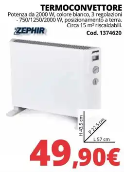 Brico Io Termoconvettore Zephir offerta