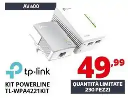 Comet tp-link KIT POWERLINE TL-WPA4221KIT offerta
