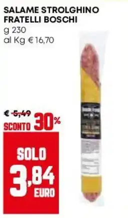Pam Salame Strolghino Fratelli Boschi offerta