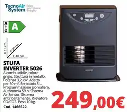 Brico Io Stufa inverter 5026 offerta