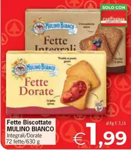Eurospar Fette Biscottate MULINO BIANCO offerta