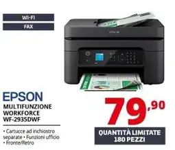 Comet Epson multifunzione workforce wf-2935d wf offerta