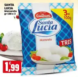Mercati Alimentari Santa Lucia Mozzarella offerta