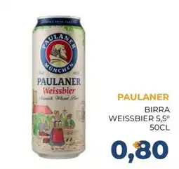 Moderna Paulaner Weissbier offerta