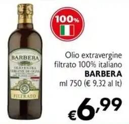 Eurospesa Olio extravergine filtrato BARBERA offerta