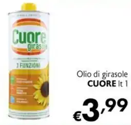 Eurospesa Olio di girasole Cuore offerta
