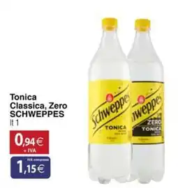 Docks Cash&Carry Tonica Classica, Zero SCHWEPPES offerta