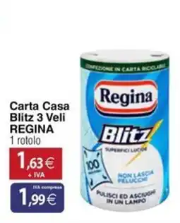 Docks Cash&Carry Carta Casa Blitz 3 Veli Regina offerta