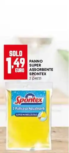 Pam Panno super assorbente Spontex offerta