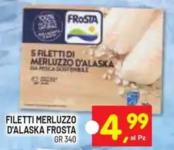 Centro Commerciale Discount Filetti merluzzo d'alaska frosta offerta