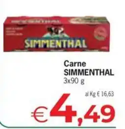 Eurospar Carne SIMMENTHAL offerta