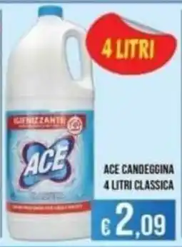 Azzurro Convenienza Ace candeggina 4 litri classica offerta