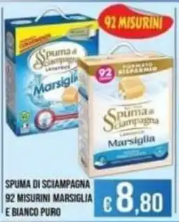 Azzurro Convenienza Spuma di sciampagna Marsiglia offerta
