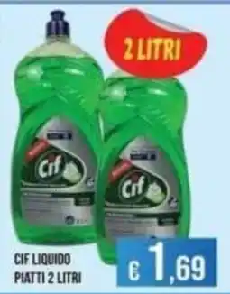 Azzurro Convenienza Cif liquido piatti offerta