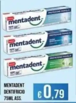 Azzurro Convenienza Mentadent dentifricio offerta