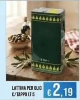 Azzurro Convenienza Lattina per olio offerta