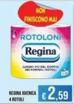 Azzurro Convenienza Rotoloni Regina igienica offerta