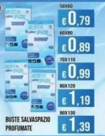 Buste salvaspazio profumate