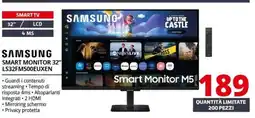 Comet Samsung Smart Monitor 32" offerta