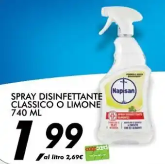 Spray disinfettante Napisan