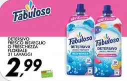 Coop Master Alleanza 3.0 Fabuloso Detersivo Lavatrice Profumato offerta