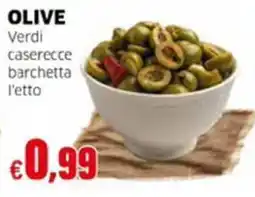 Mercati Alimentari Olive verdi caserecce barchetta offerta