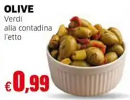 Mercati Alimentari Olive verdi alla contadina offerta