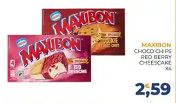 Moderna Maxibon red cheesecake offerta