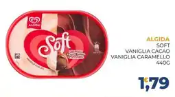 Moderna Algida soft vaniglia cacao offerta