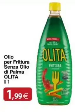 Docks Cash&Carry Olio per Frittura Senza Olio di Palma OLITA offerta