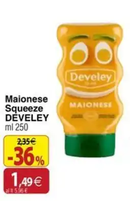 Docks Cash&Carry Maionese Squeeze Develey offerta
