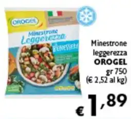 Spak Supermercati Minestrone leggerezza OROGEL offerta