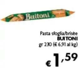 Spak Supermercati Pasta sfoglia/brisée Bultoni offerta