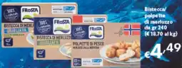 Spak Supermercati Frosta polpette di pesce offerta